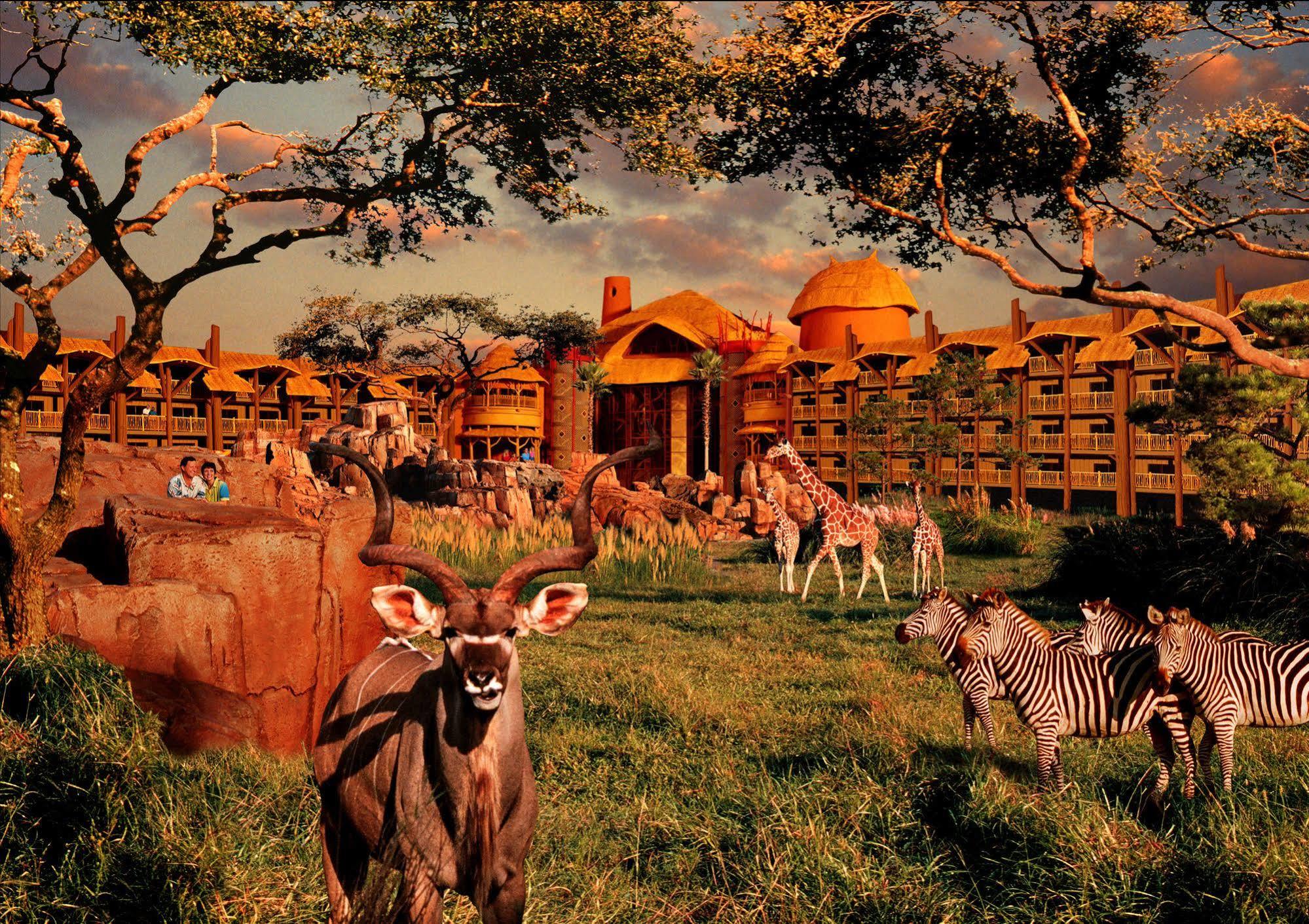 Disney'S Animal Kingdom Villas - Kidani Village Lake Buena Vista Kültér fotó
